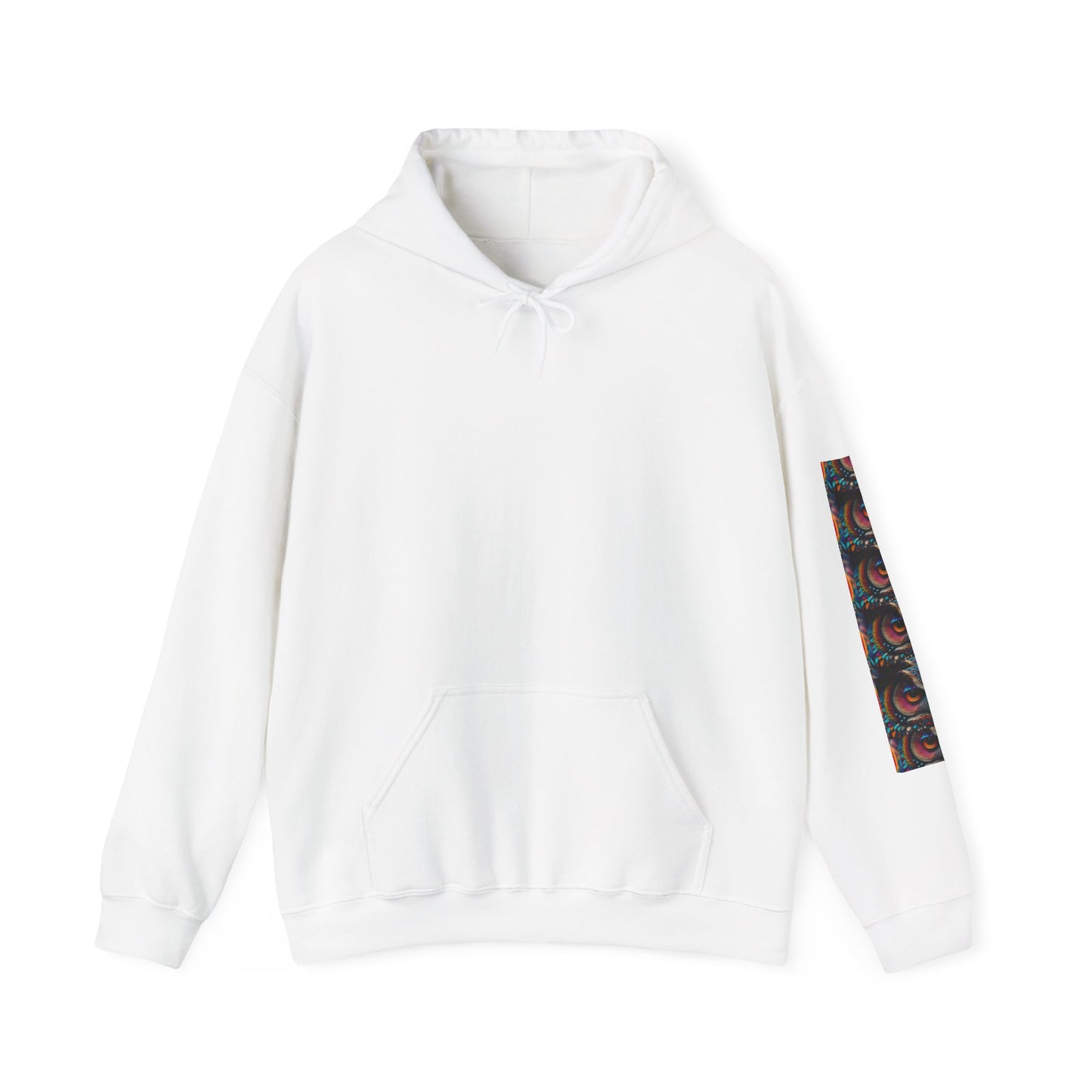 Hooded Sweatshirt Retro Sexy Woman wearing lingerie with a Cat