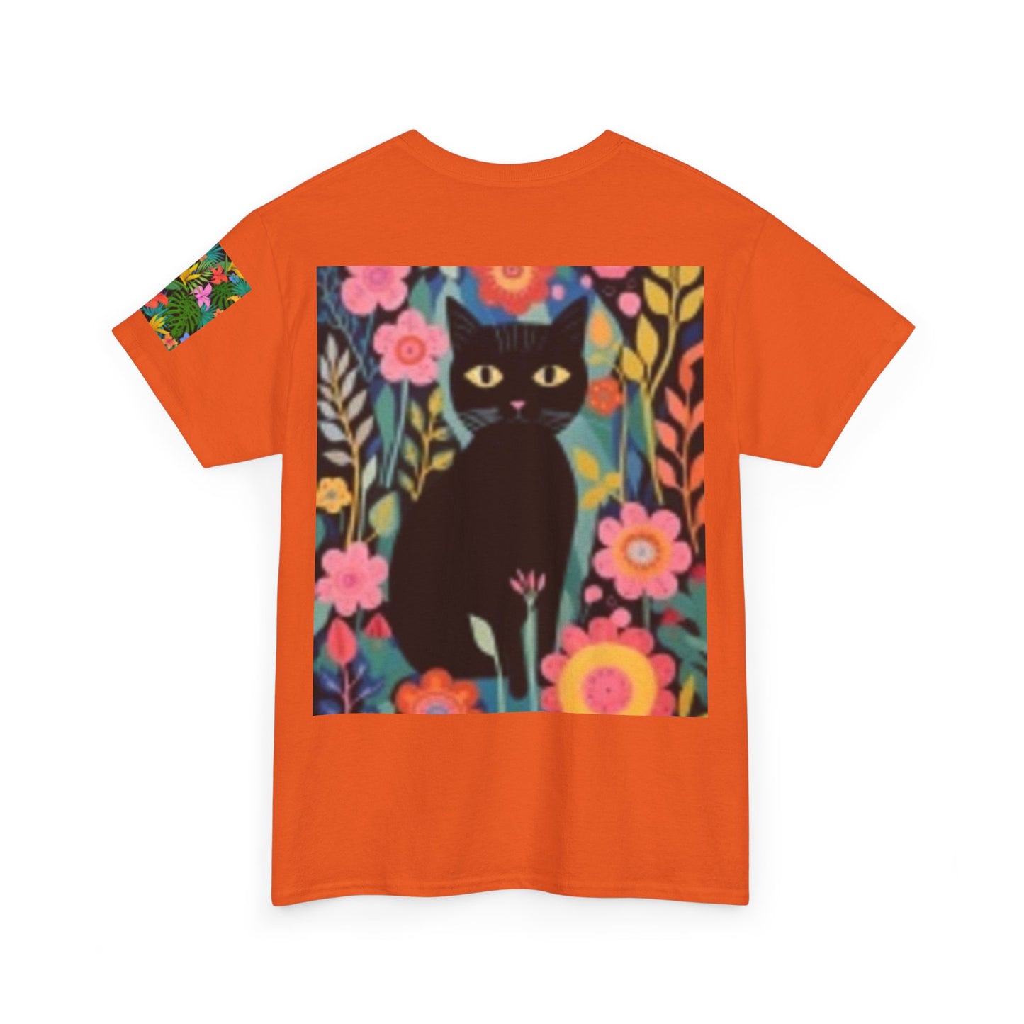 Hand Heart Cat Flowers T-shirt Fabulous Gift!