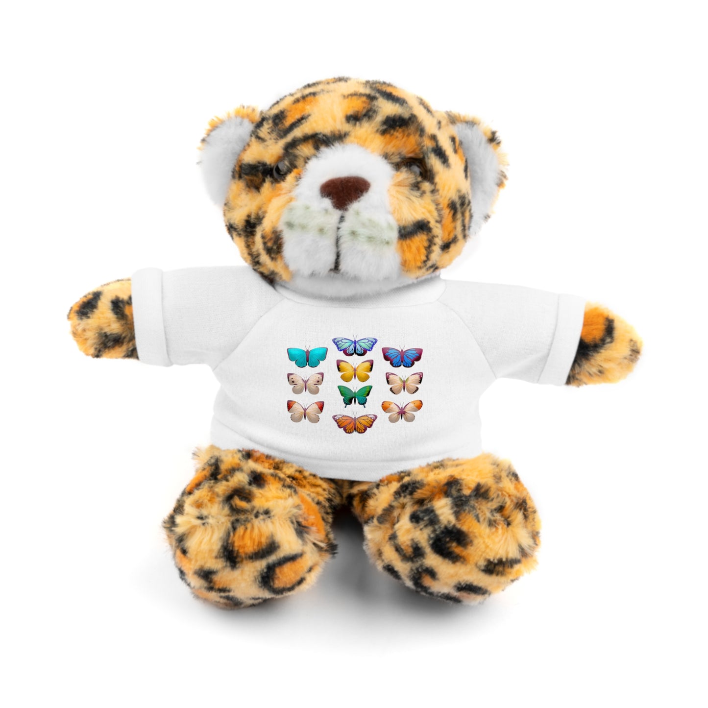 Teddy Bear with T-shirt Butterflies