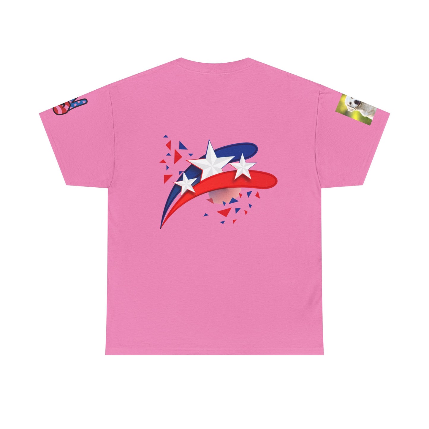 Statue of Liberty Cotton T-shirt | Unisex Independence Day Shirt, Patriotic Apparel, USA Graphic Tee, 4th of July T-Shirt, American Pride Top