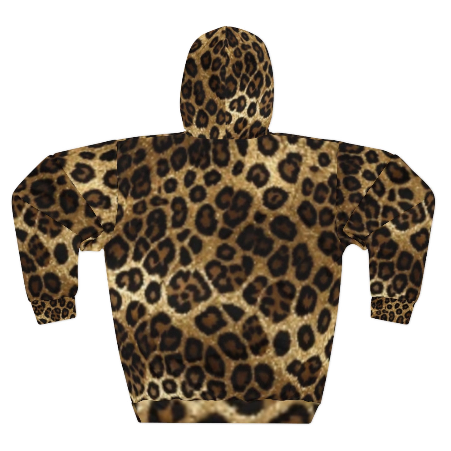 Sudadera unisex con estampado de leopardo: estilo acogedor para el día a día.