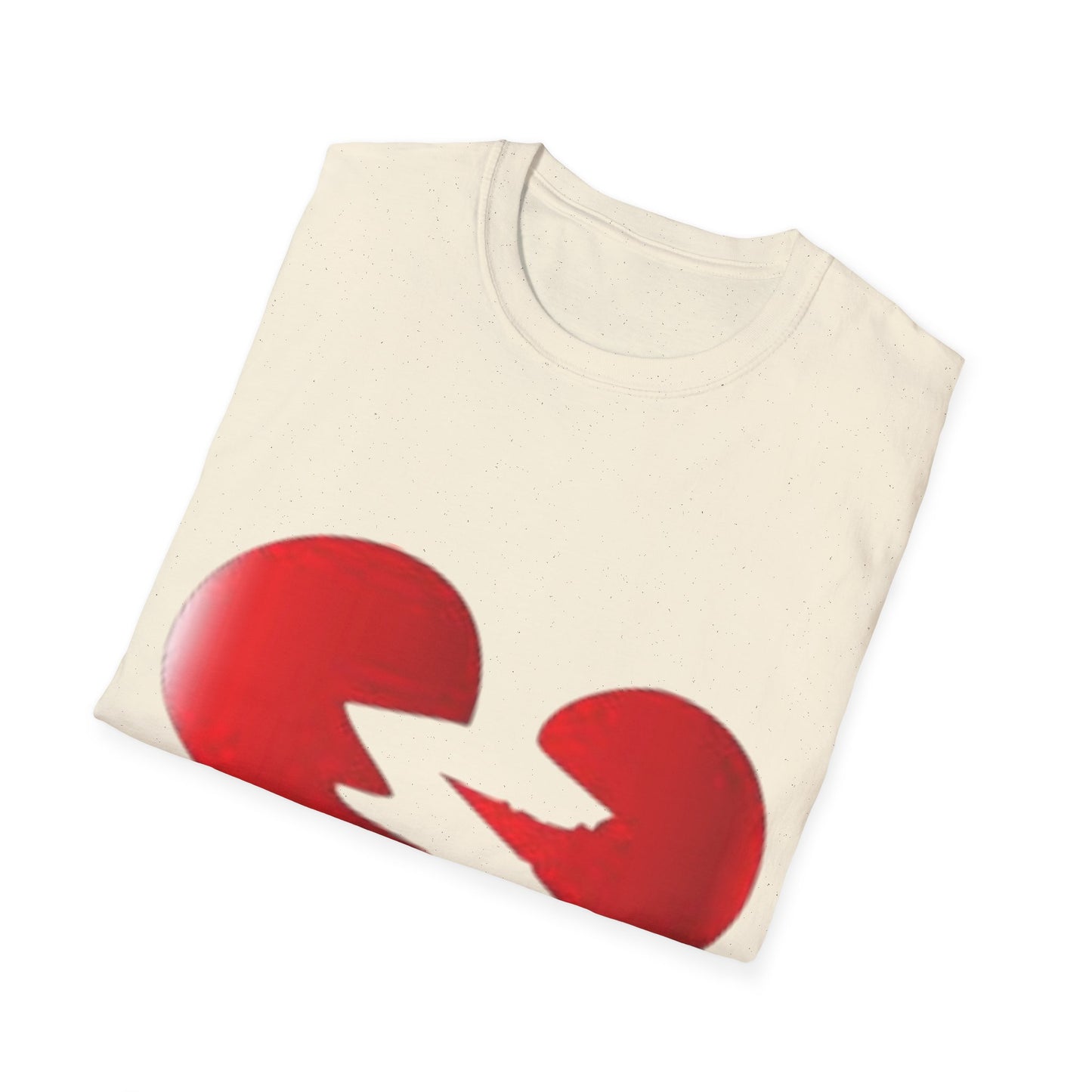 Broken Red Heart Unisex T-Shirt