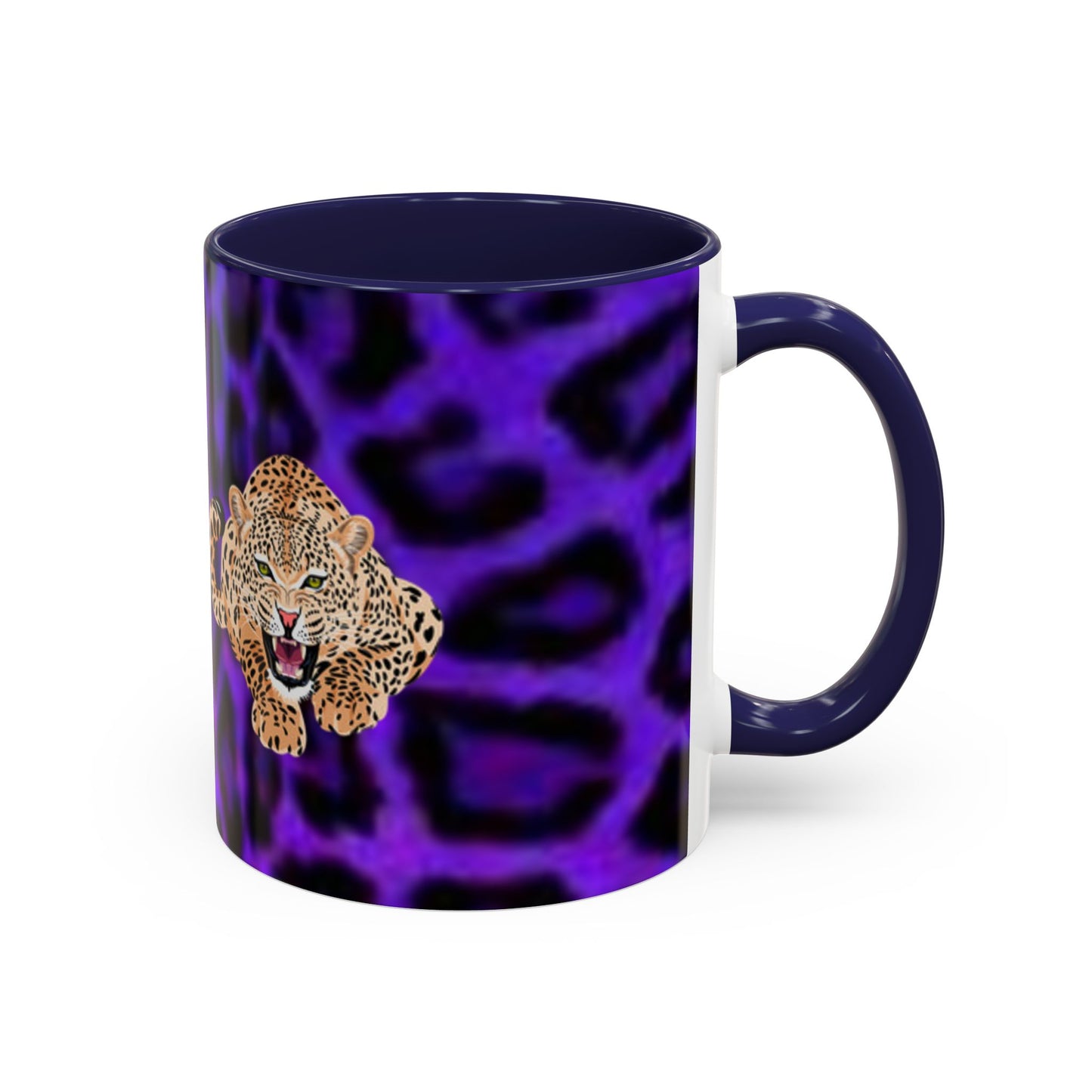 Fierce Leopard Accent Coffee Mug - 11oz & 15oz