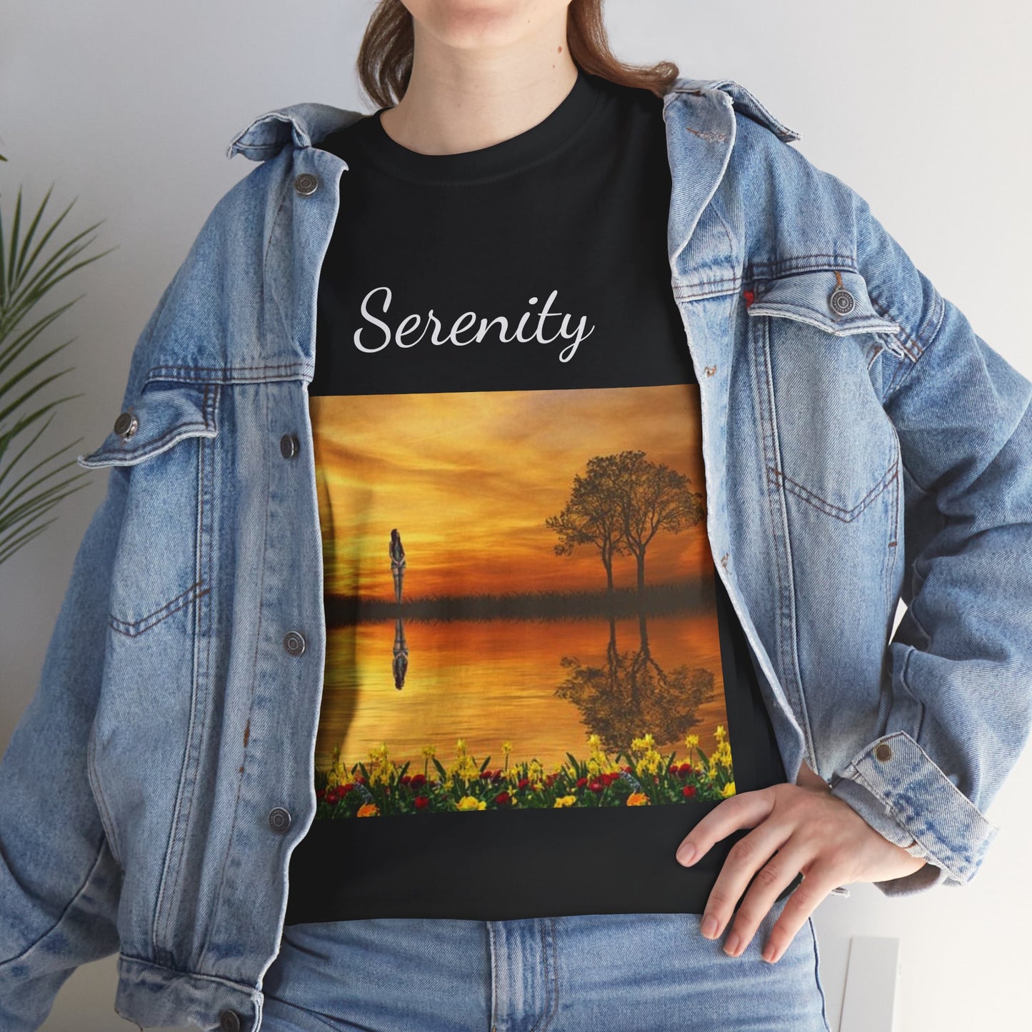 T-shirt Sunset Serenity...Let's watch 1,000 Sunsets around the World!