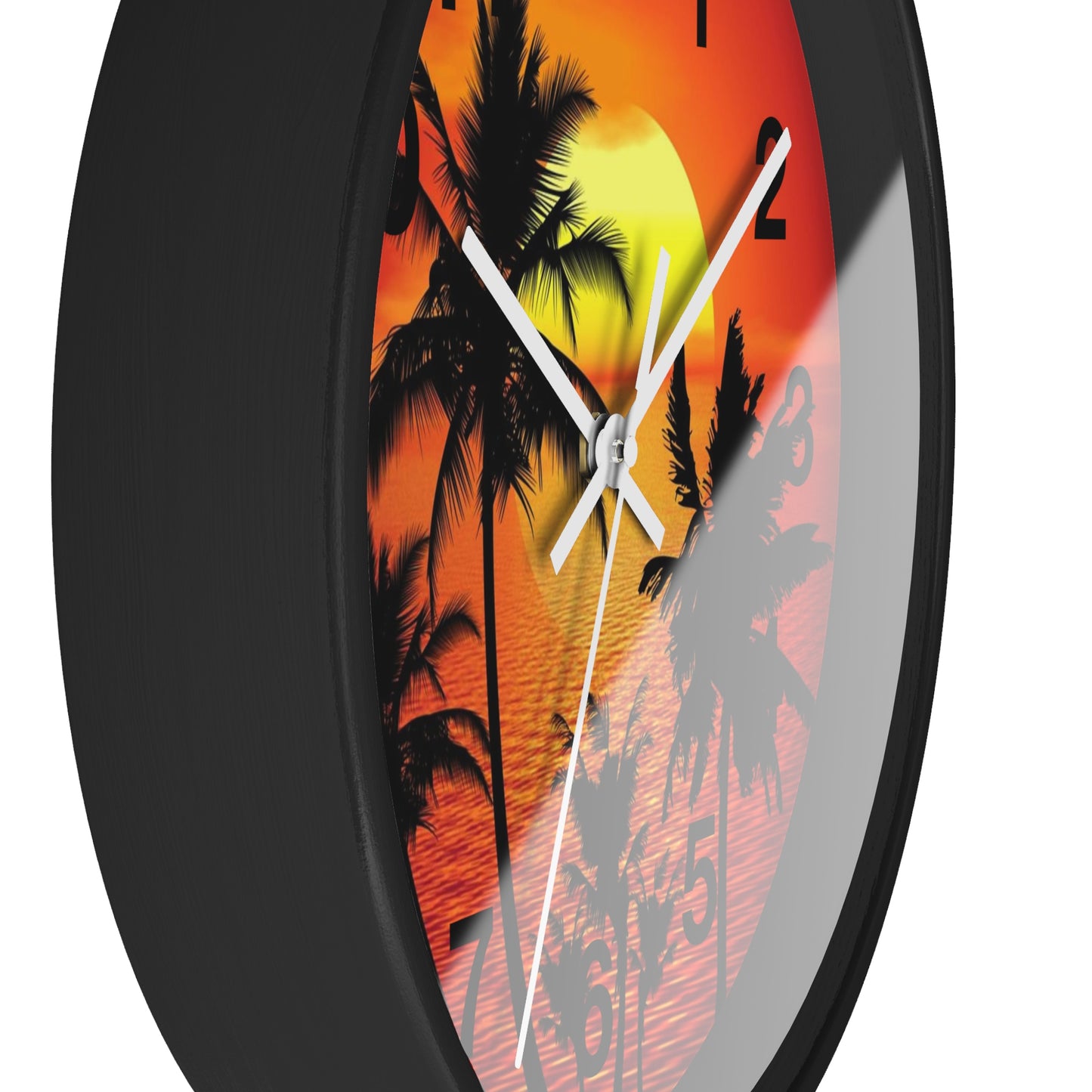 Wall Clock Beautiful Sunset