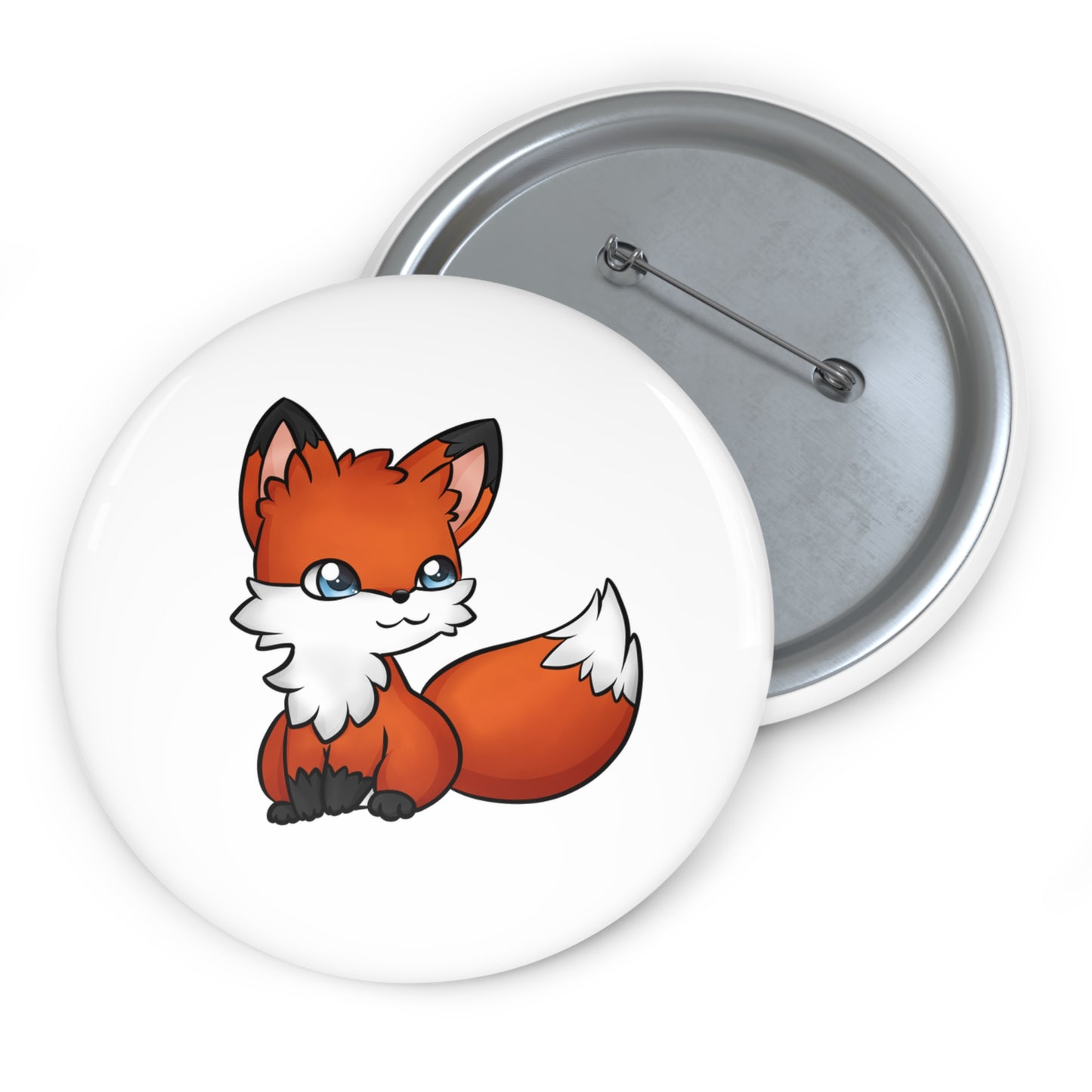 Custom Pin Buttons Fox