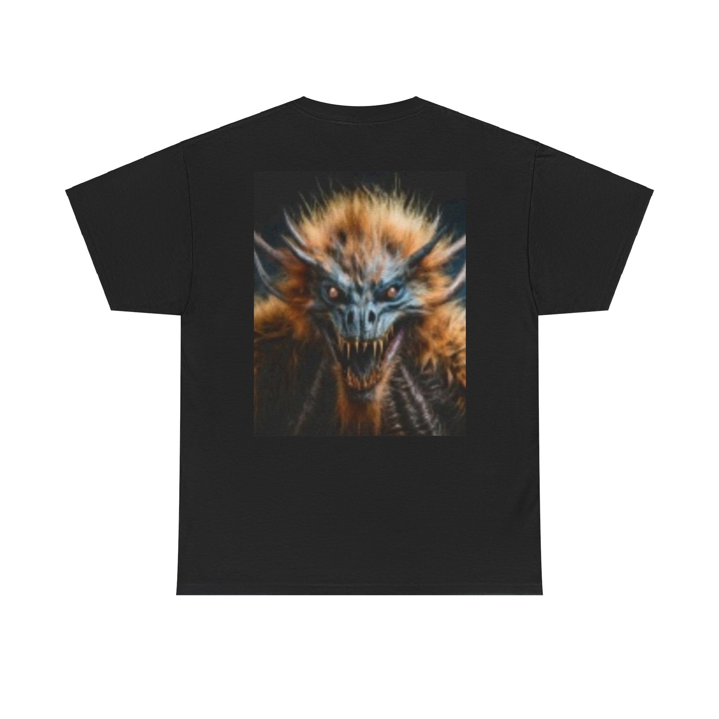 Camiseta unisex de algodón grueso Monster
