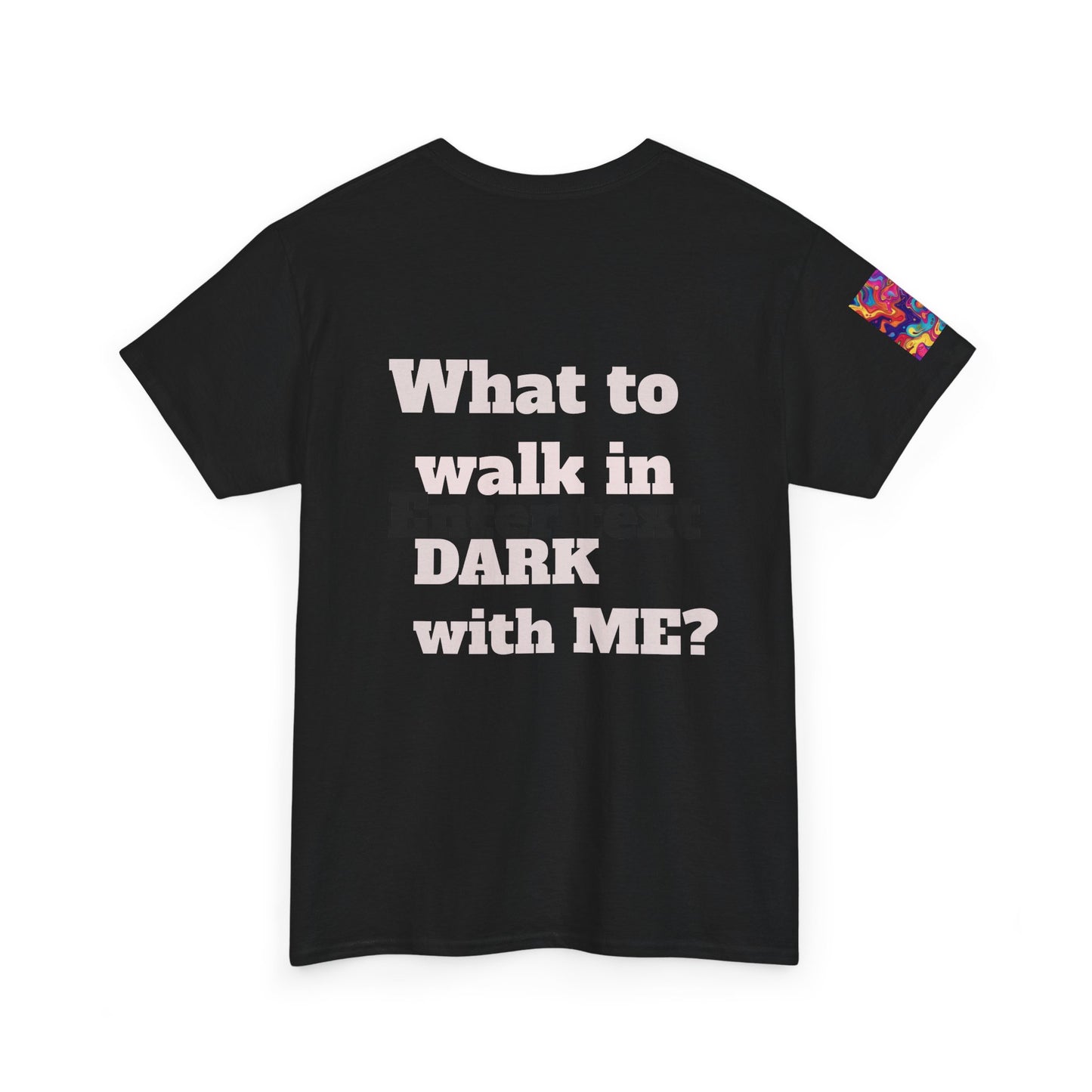 Scary Face Unisex Heavy Cotton T-shirt Adults Only Halloween Humongous Scary