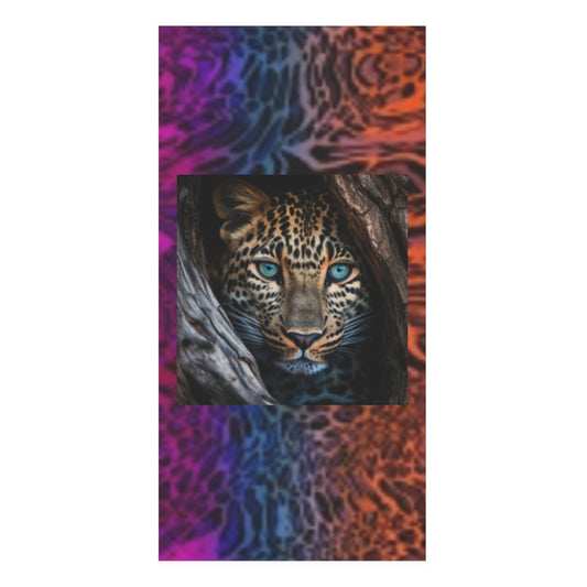 Vibrant Leopard & Animal Print Towel - Beach, Bath, Spa, Gift for Animal Lovers, Colorful Decor