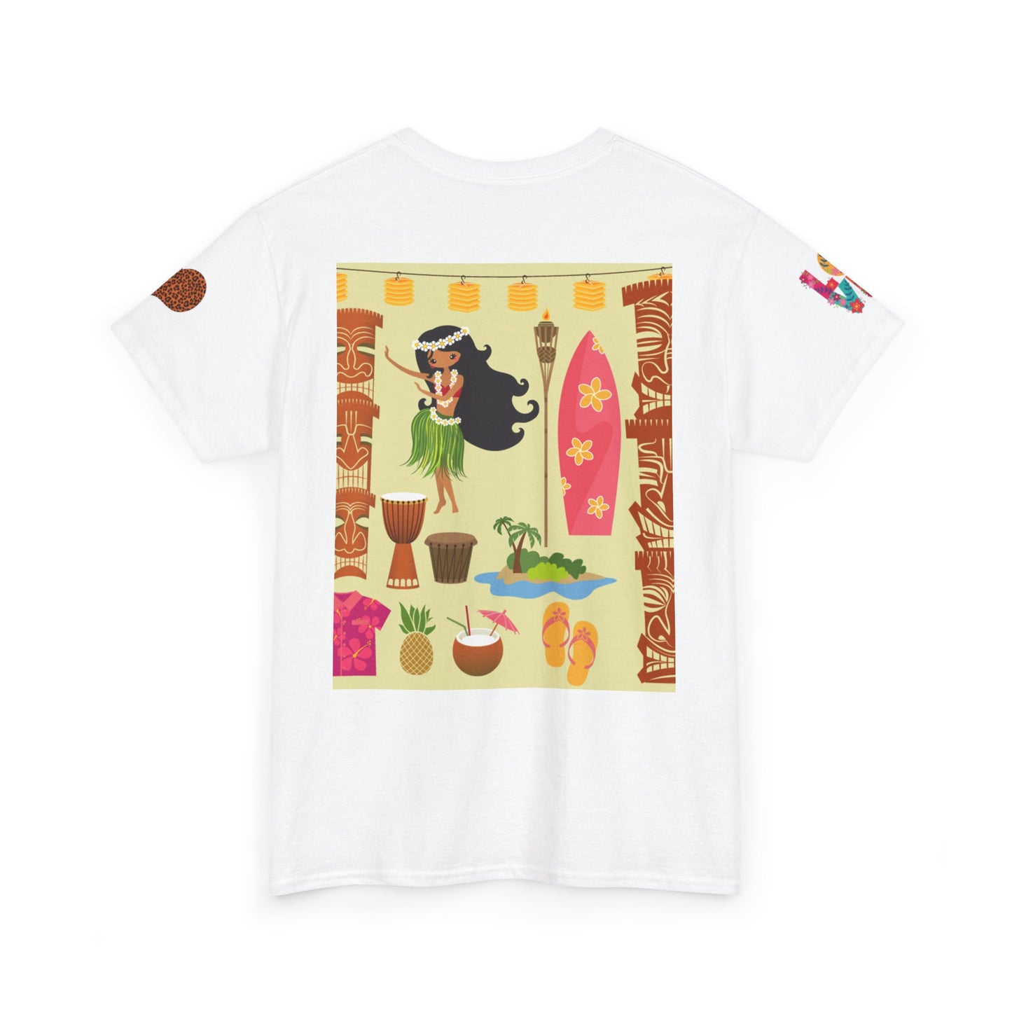 Hawaiian Sunset T-shirt- Tropical Vibes