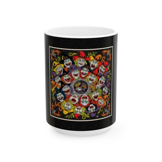 Witches Ceramic Mug, (11oz, 15oz) Halloween Let's have some Hot Chocolate Together!