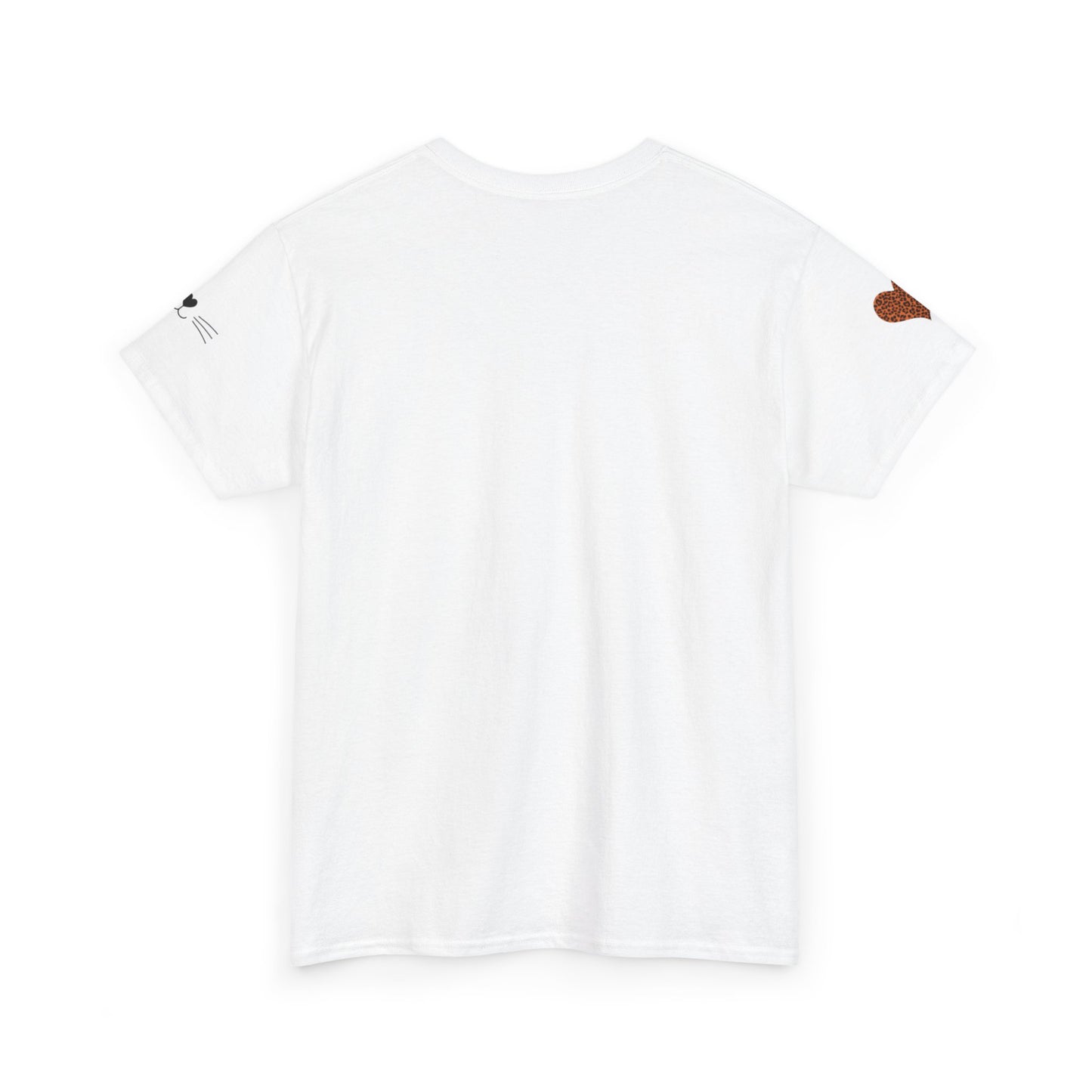 Funny Cat Unisex Heavy Cotton T-shirt - 'Who Me?' Graphic Shirt