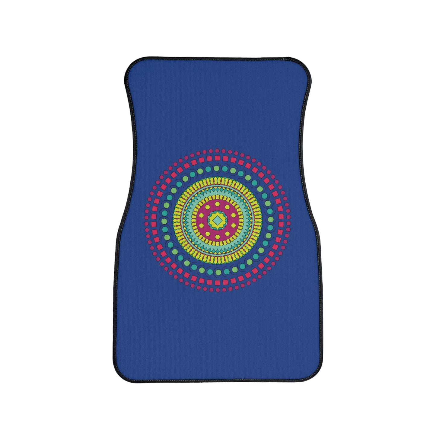 Tapis de sol pour voiture, motif mandala, 1 pièce