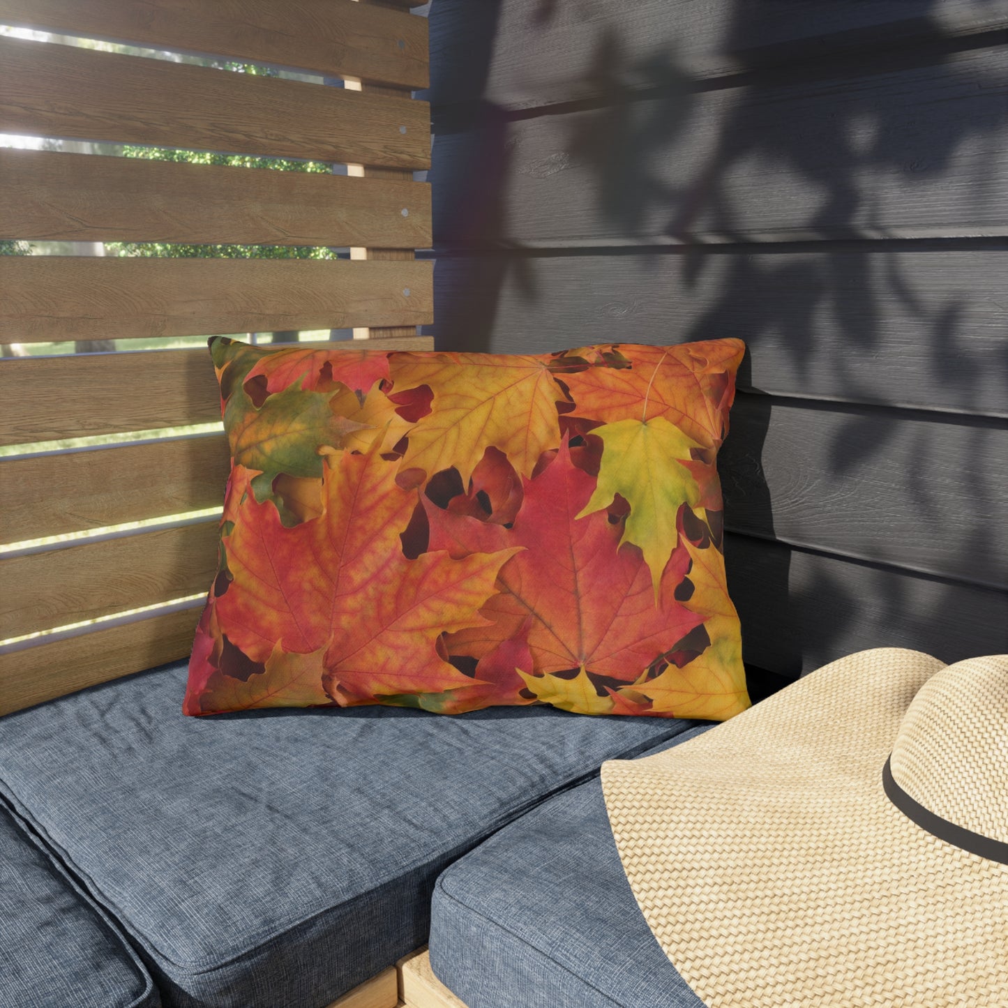 Outdoor Pillows Autumn Leaves