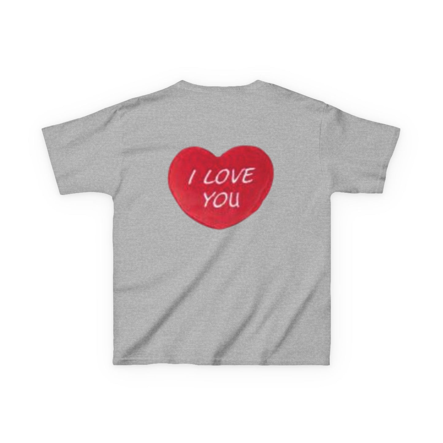 Kids Heart Teddy T-shirt, Cute Teddy Bear Shirt, Valentine’s Day Gift, Love You Kids T-Shirt, Adorable Kids Apparel, Birthday Gift