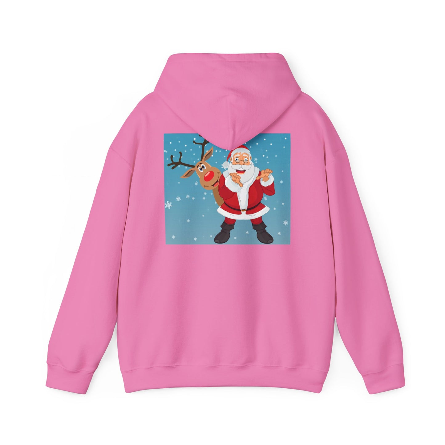 Sudadera con capucha de reno de Papá Noel