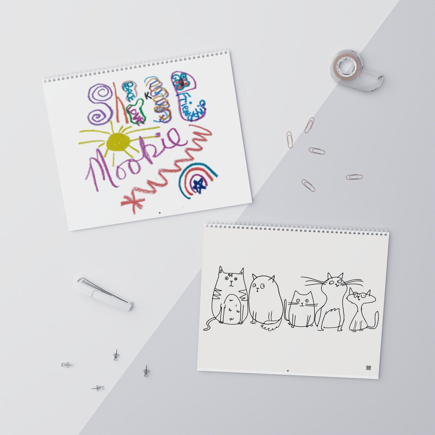 Calendarios de pared (2025) Grandes recuerdos ❤️