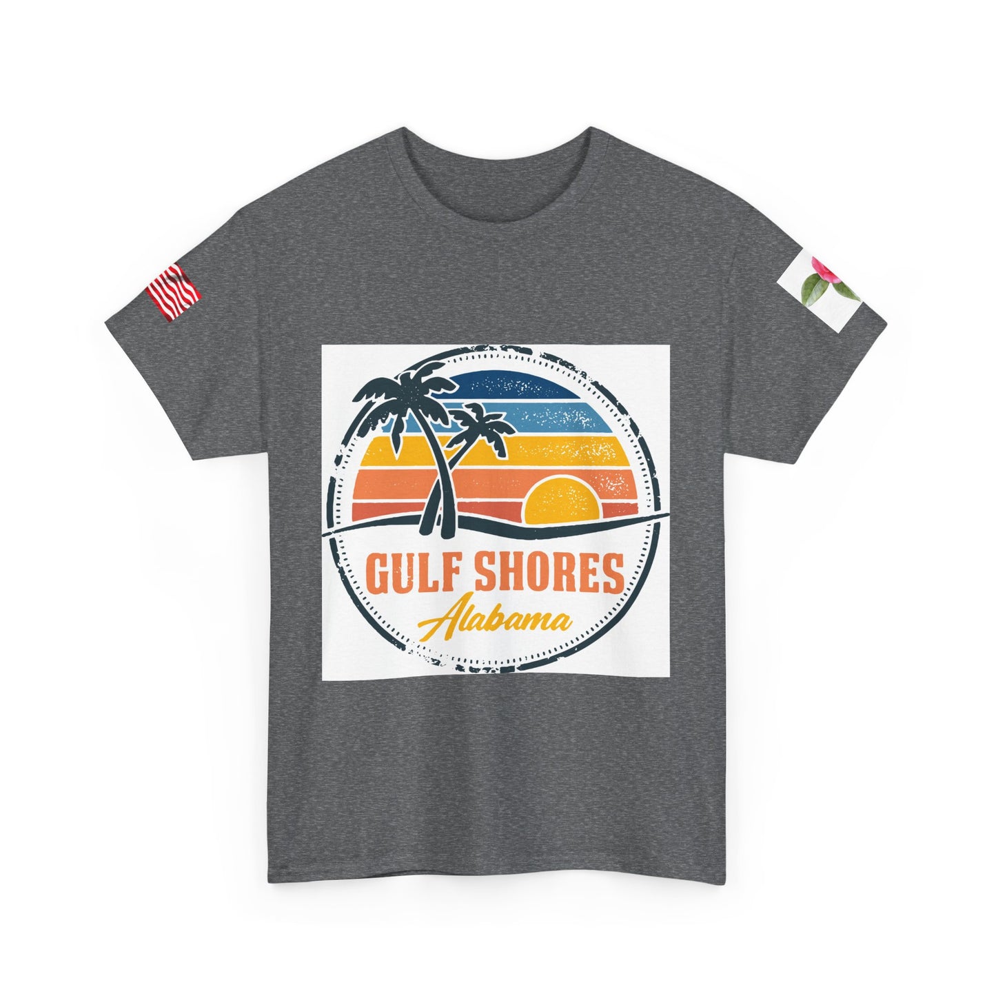 Gulf Shores Alabama Sunset Unisex Heavy Cotton T-shirt