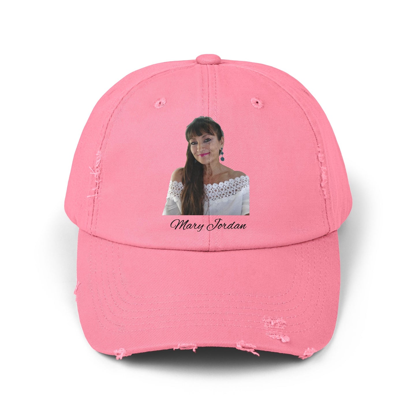Distressed Cap with Mary Jordan's Picture Feeling Fabulous!