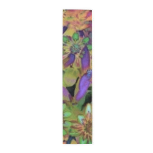 Vibrant Floral Table Runner for Home Decor - Perfect for Entertaining and Spring Celebrations