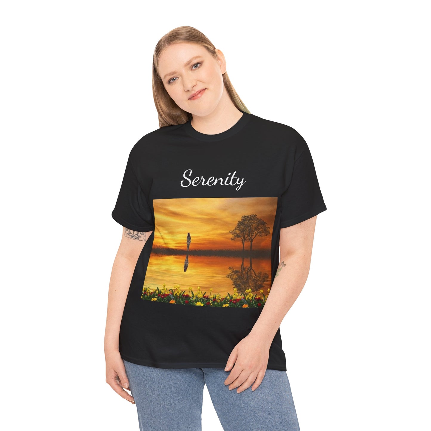 T-shirt Sunset Serenity...Let's watch 1,000 Sunsets around the World!