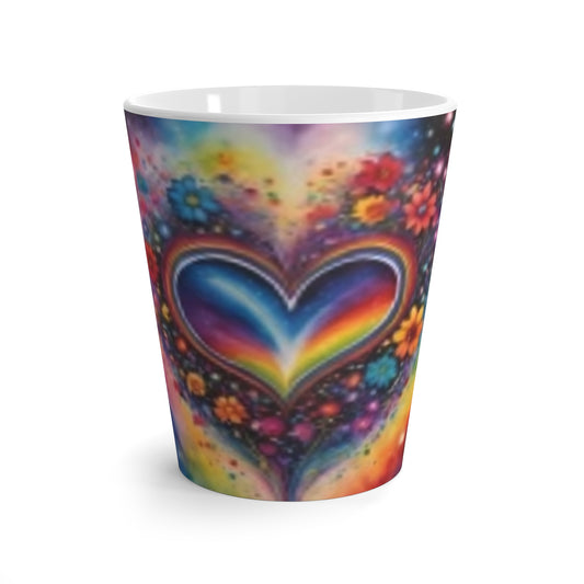 Latte Mug Heart Let's Share a cup of coffee together ❤️