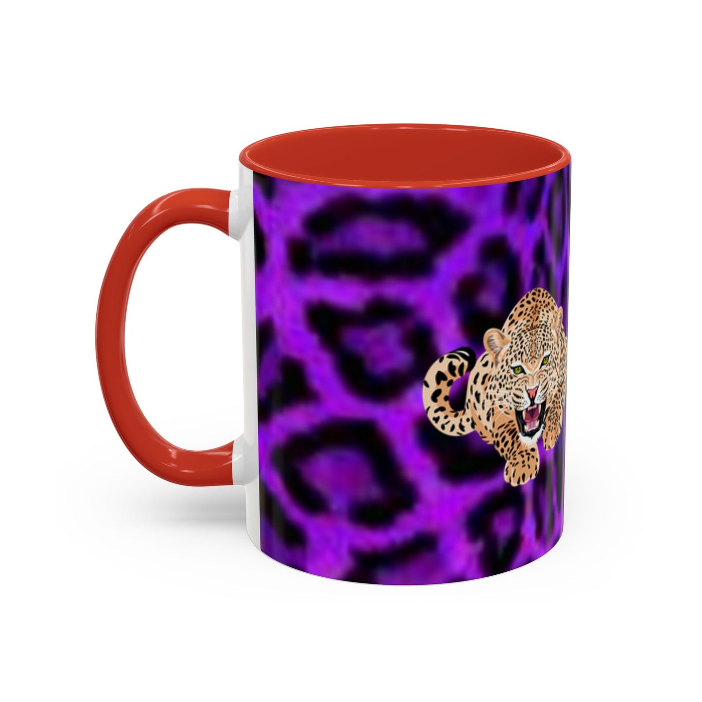 Fierce Leopard Accent Coffee Mug - 11oz & 15oz