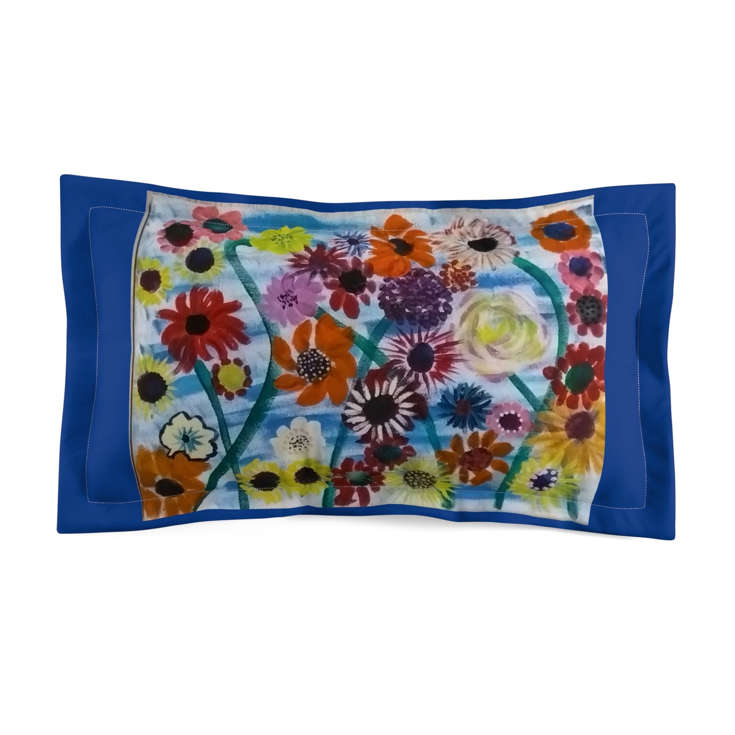 Taie d'oreiller King Size Jardin de fleurs