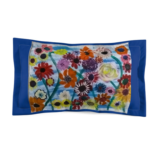 Taie d'oreiller King Size Jardin de fleurs