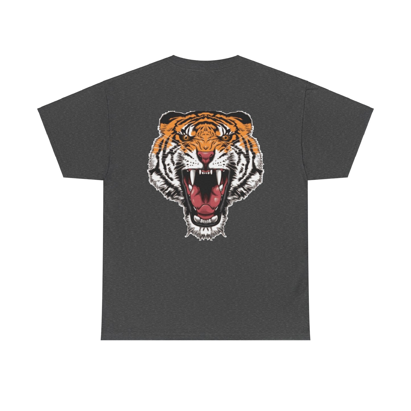 T-shirt Le Japon aime ce mélange lourd à col ras du cou Tigre