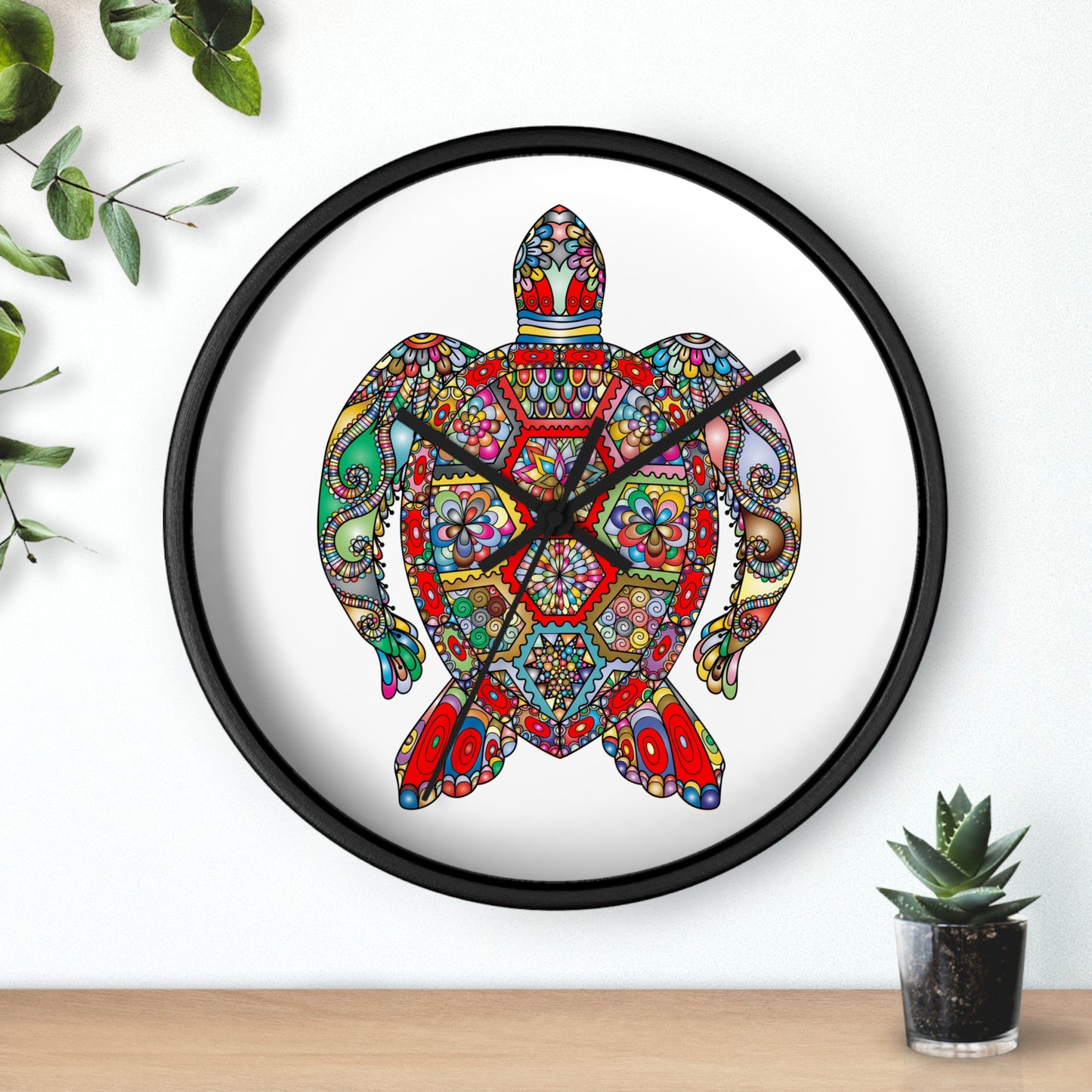 Wall clock Turtle