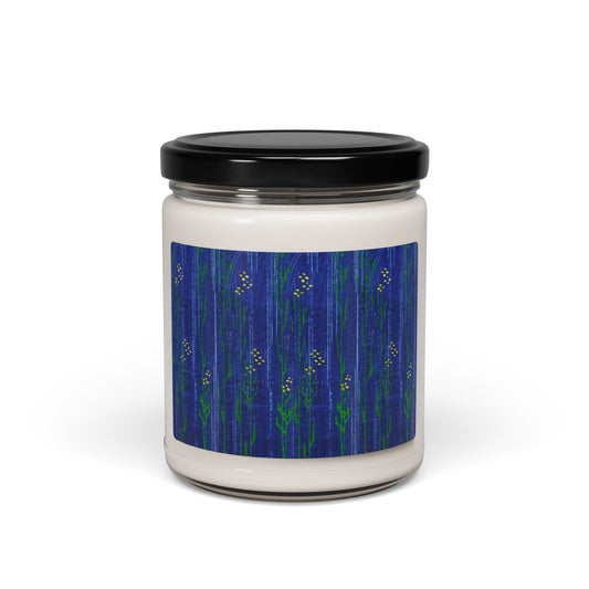 Scented Soy Candle, 9oz Blue