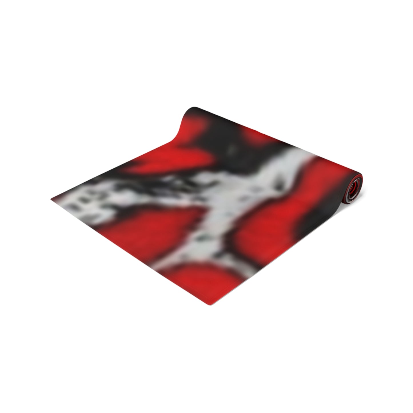 Abstract Coral Table Runner - Modern Home Decor for Stylish Dining