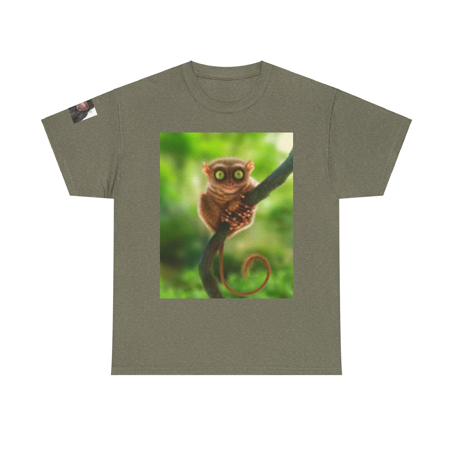 T-shirt Tarsier Has Large Eyes {Looks like a Monkey}