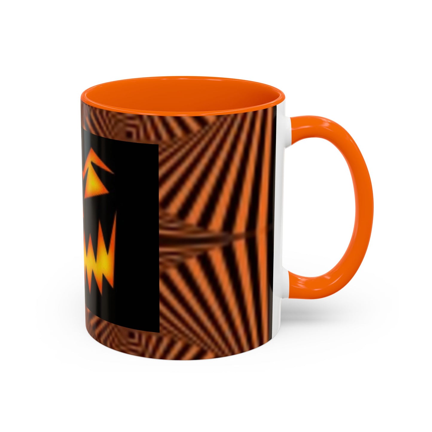 Scary Face Accent Coffee Mug ( 11oz & 15oz) Halloween I Love This Mug!