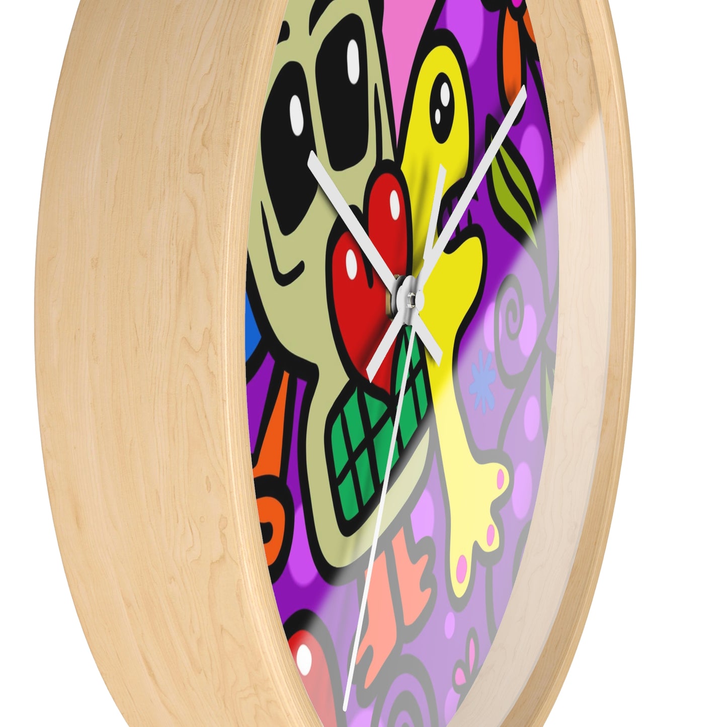 Wall clock Funny Cartoon