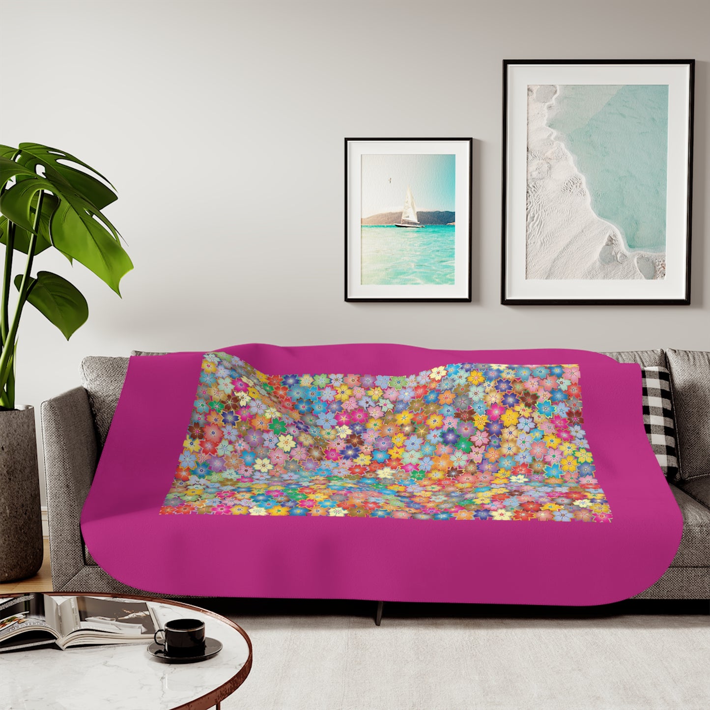 Sherpa Blanket, Two Colors