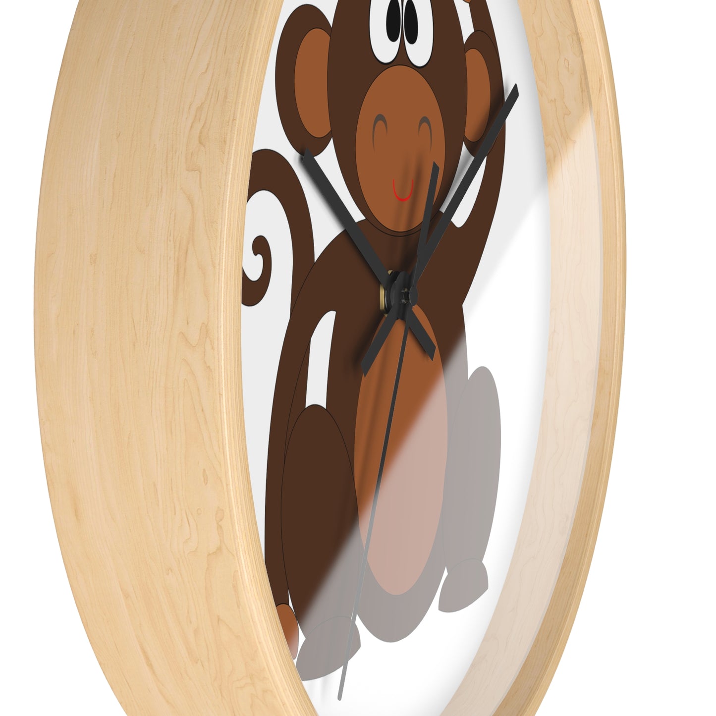 Wall Clock Monkey Great for Children's Room