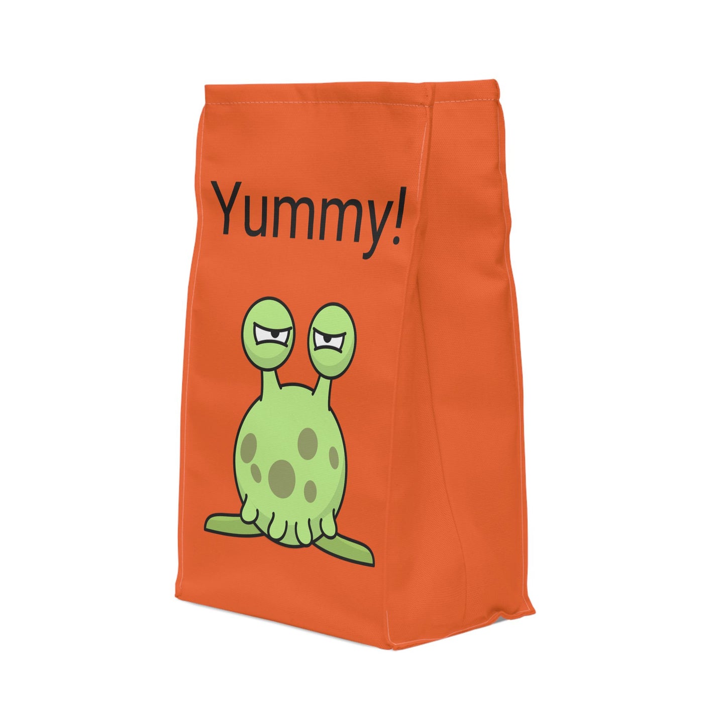 Polyester Lunch Bag Green Alien Yummy