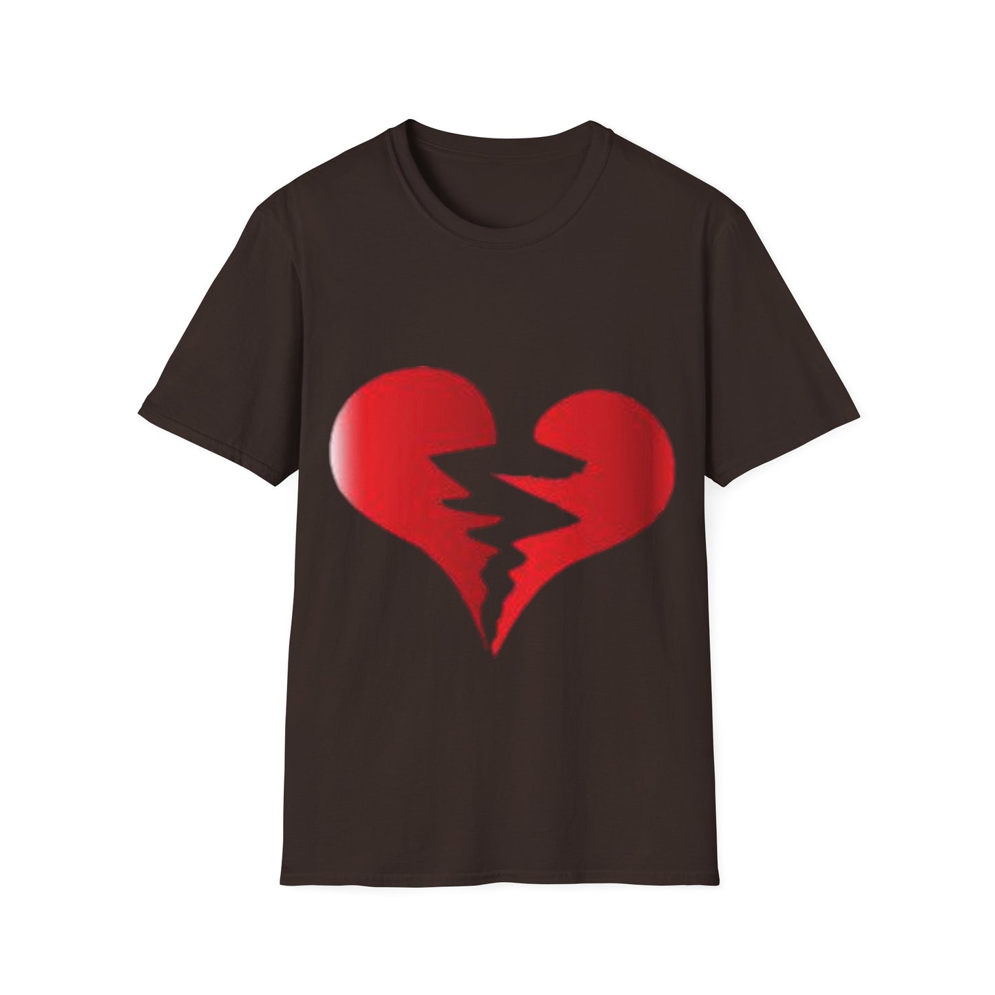 Broken Red Heart Unisex T-Shirt
