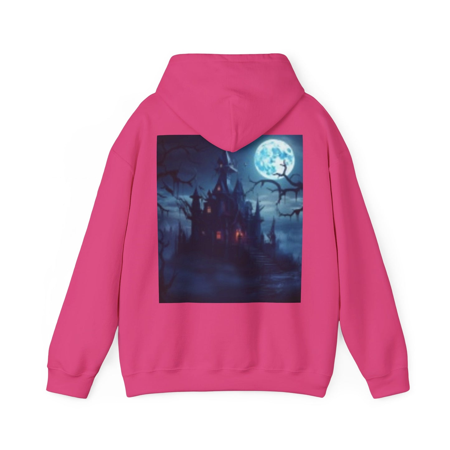 Haunted House & Eye Unisex Heavy Blend Hooded Sweatshirt
