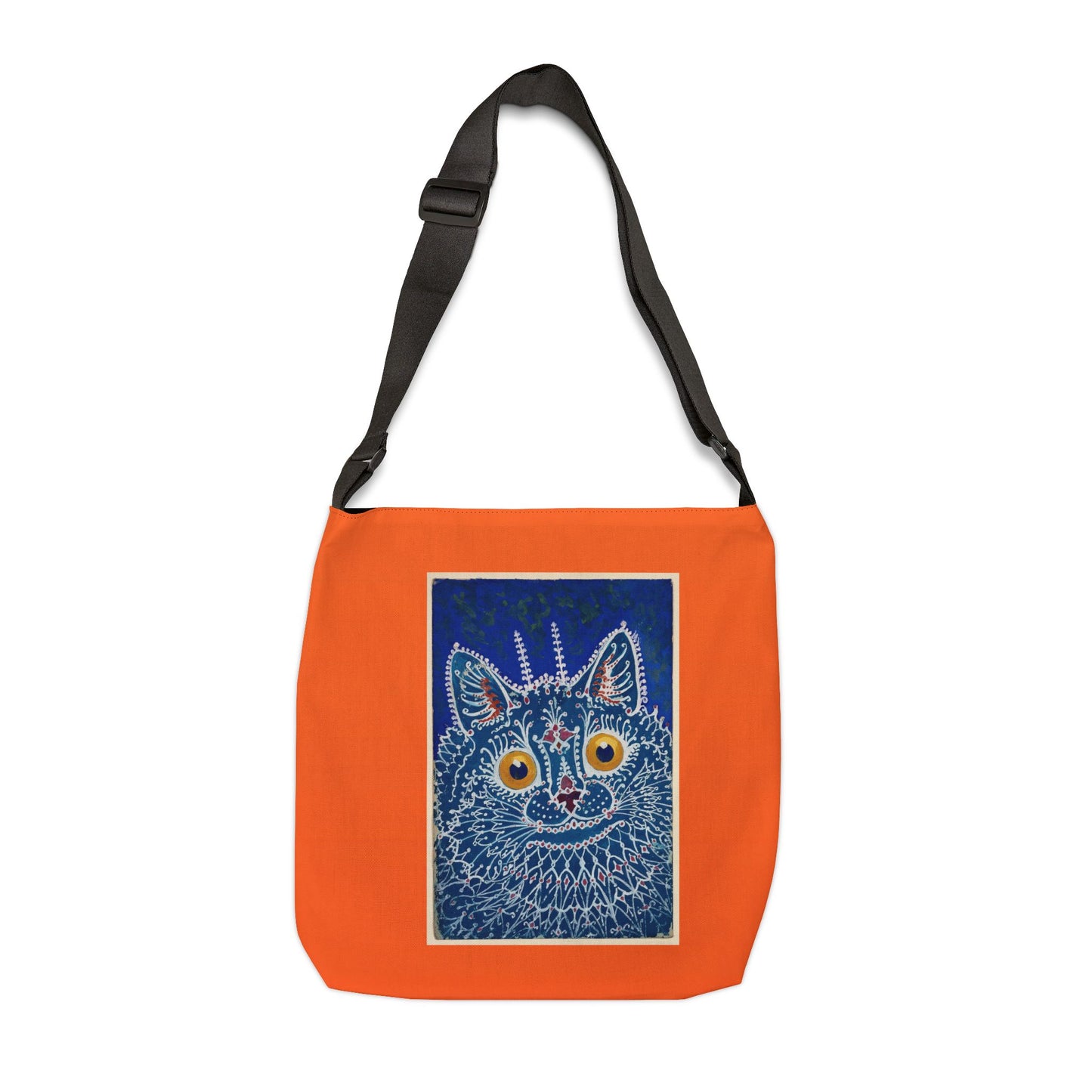Bolsa de mano ajustable con diseño de gato: un regalo divertido y colorido para los amantes de las mascotas. 