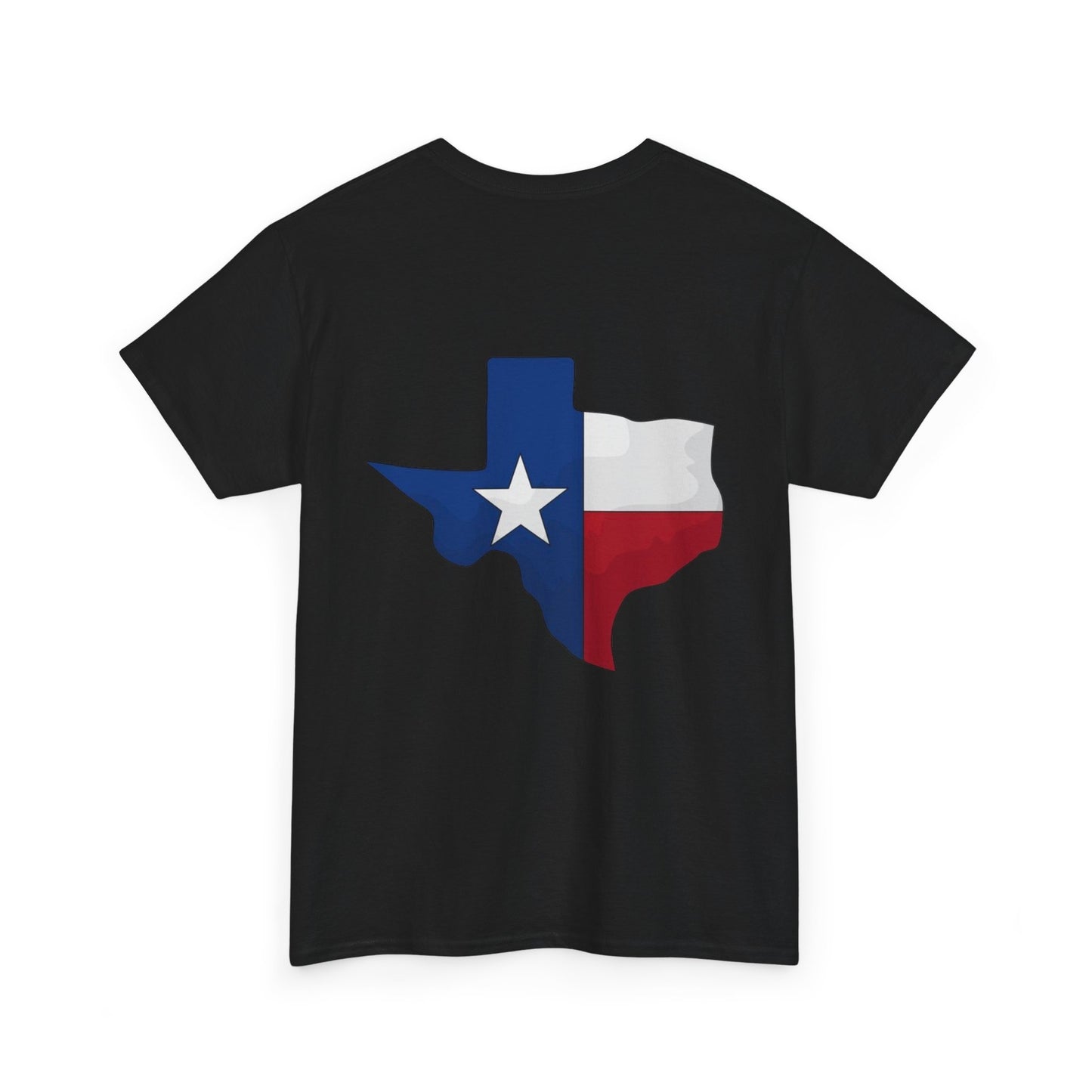 T-shirt unisexe en coton épais Texas Rodeo - Motif squelette 