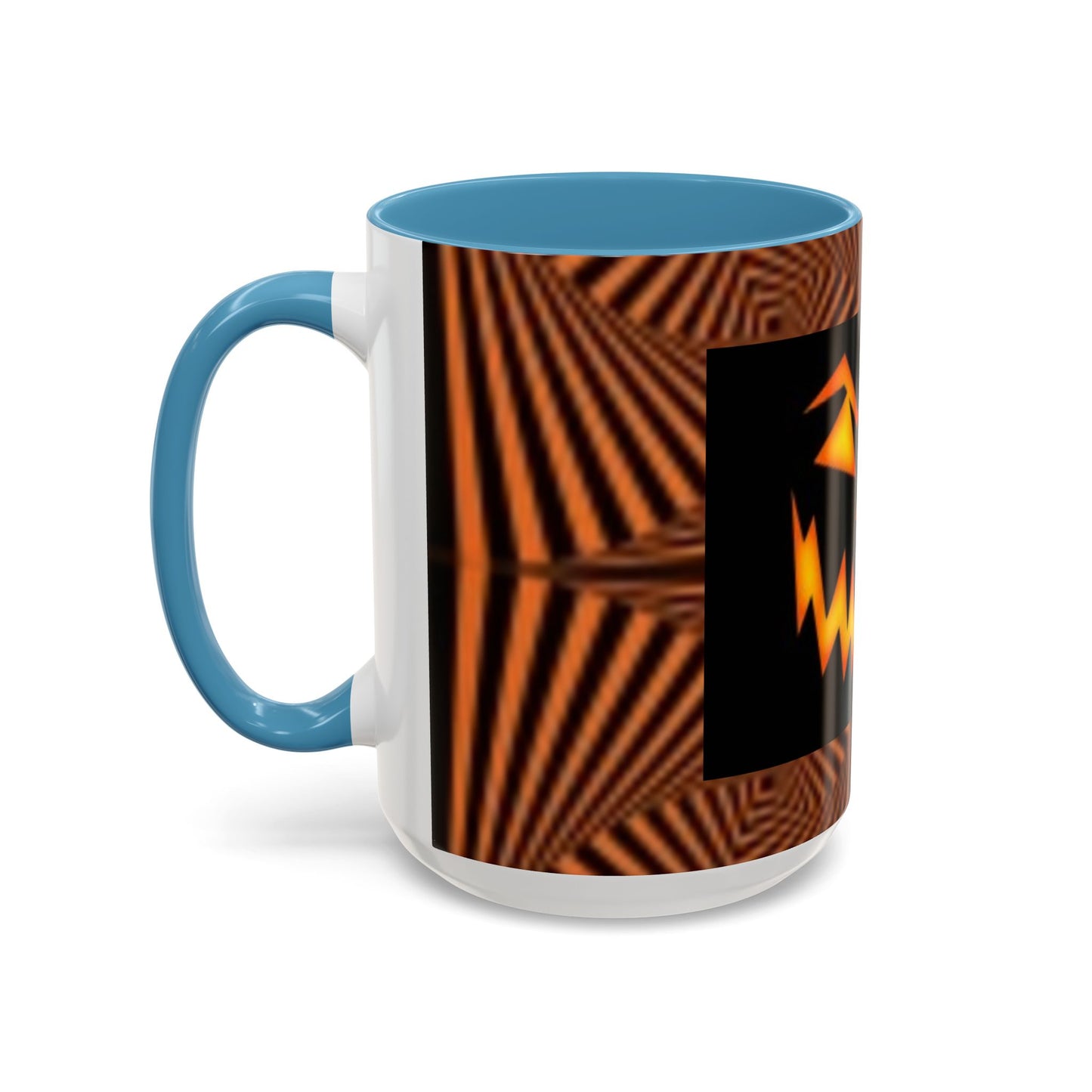 Scary Face Accent Coffee Mug ( 11oz & 15oz) Halloween I Love This Mug!