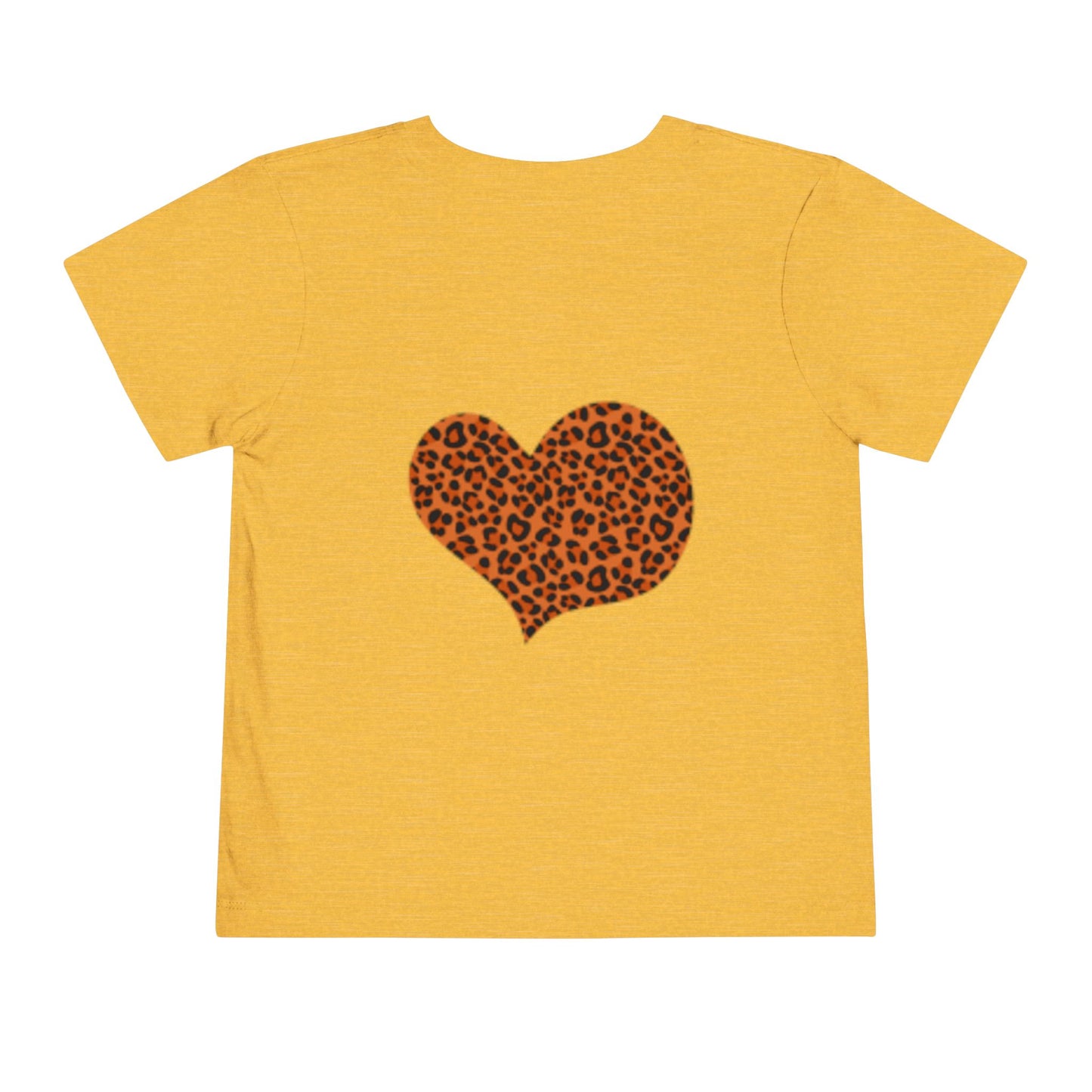 Cheetah Print Toddler Tee - Wild Heart Design