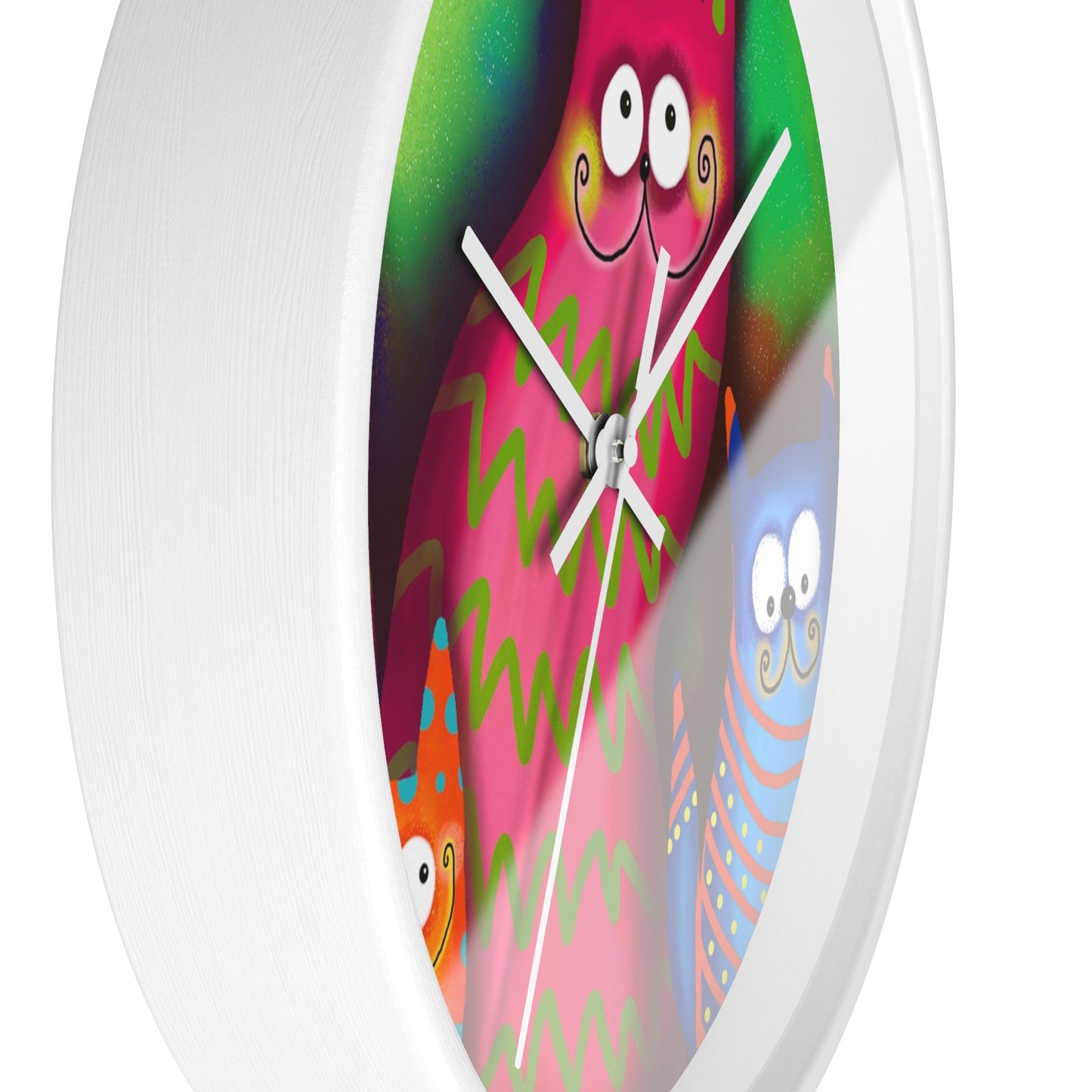 Wall clock Cat Lovers