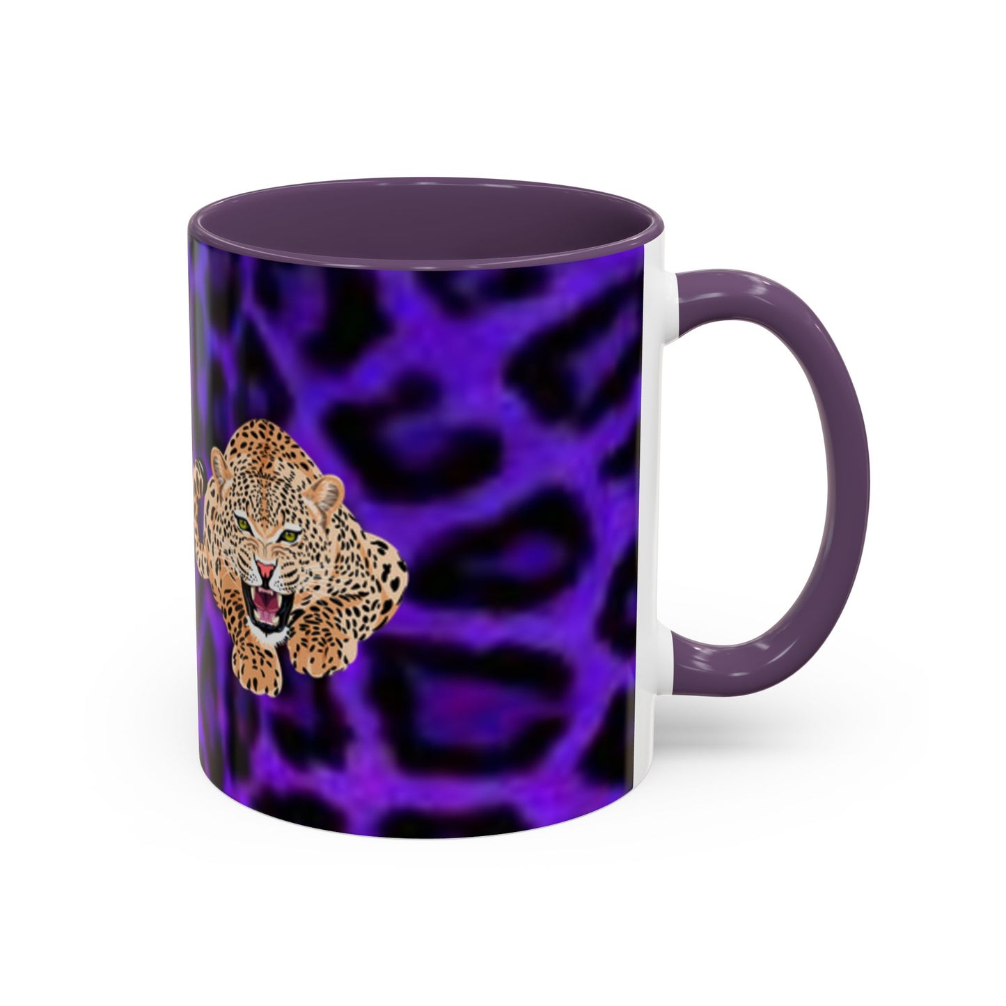 Fierce Leopard Accent Coffee Mug - 11oz & 15oz