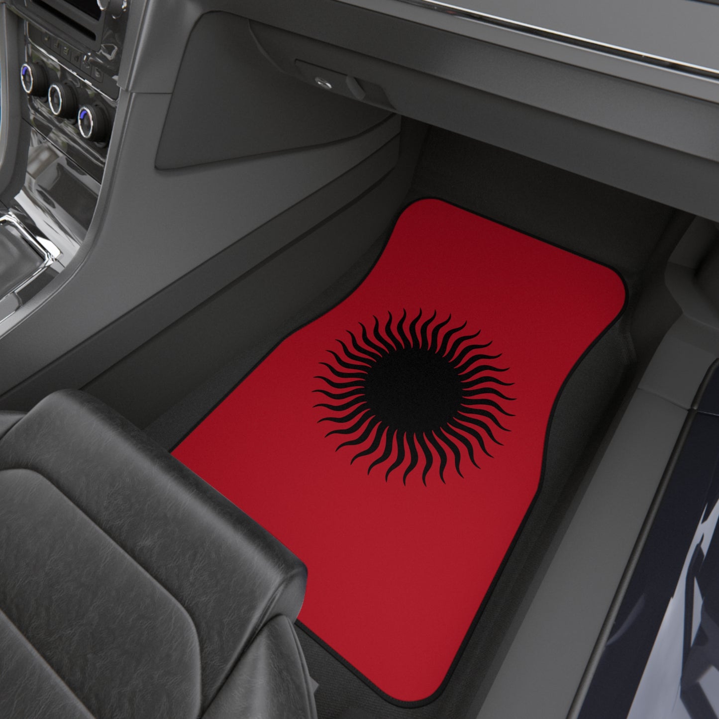 Tapis de voiture (lot de 4) Noir Soleil
