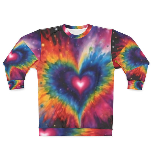 Sweatshirt  Tie-dyed look Multi-color