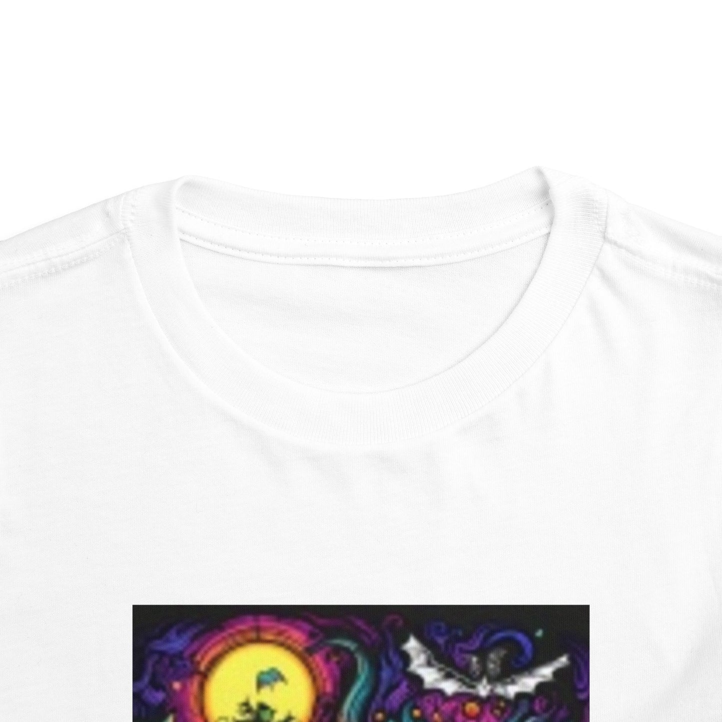 Colorful Pumpkin I'm happy Toddler Short Sleeve T-shirt Fun T-shirt for Halloween!